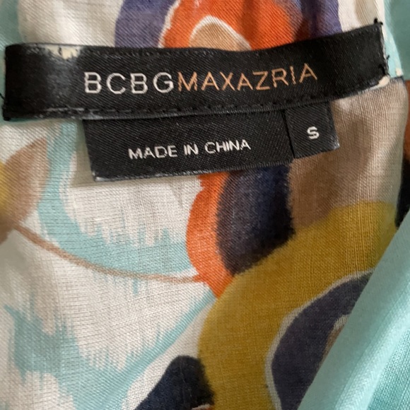 BCBG Maxazria blue halter dress - Picture 3 of 4